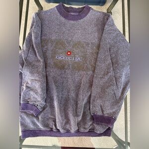 Vintage! Gotcha sweatshirt. Size L oversized boxy fit. VGUC!